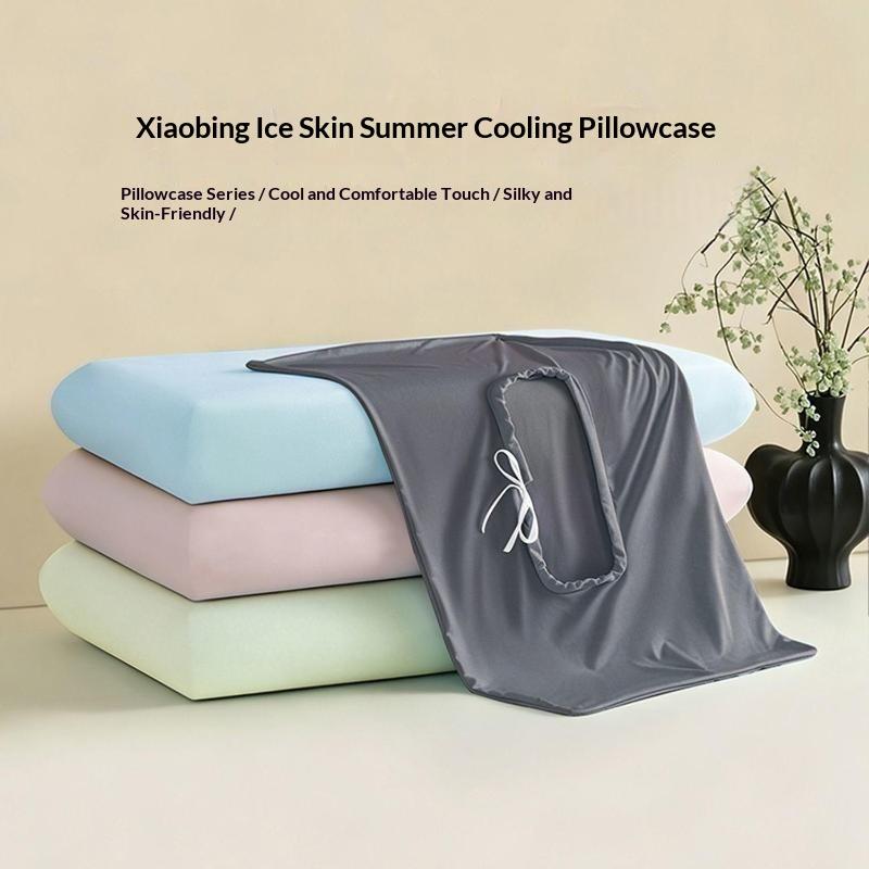 Summer Cooling Ice Silk Pillow - đánh giá và giá Silk Pillowcase