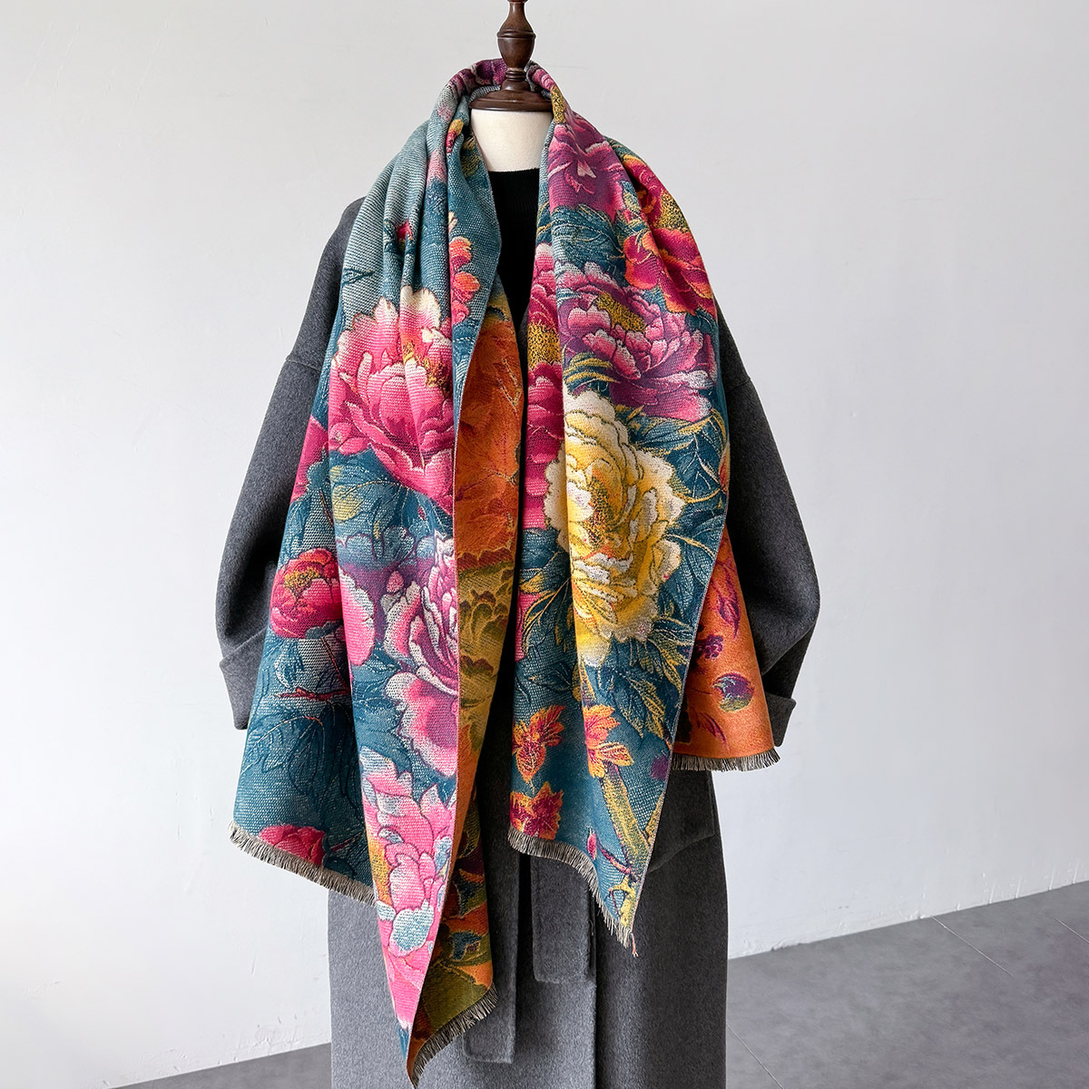 Warm Cashmere Scarf Women Shaw - đánh giá và giá Cashmere Scarf