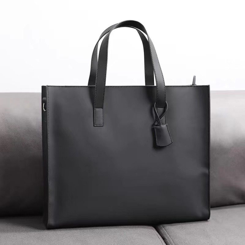 2026 New Men's Handbag With Sh - đánh giá và giá Leather Briefcase