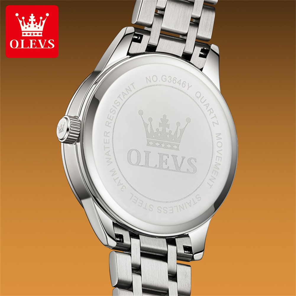 OLEVS Moon Phase men's watches - đánh giá và giá Luxury Watch Men