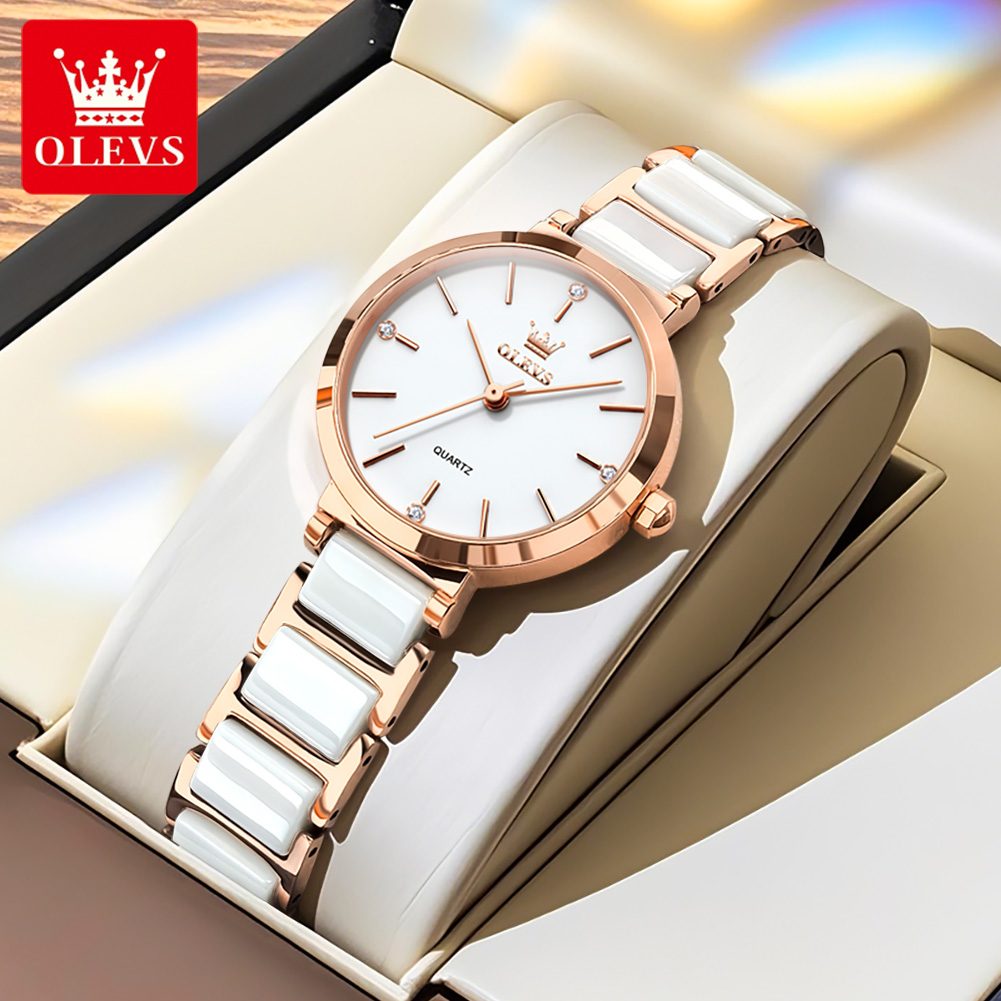 OLEVS Women Watch 5877 Luxury  - đánh giá và giá Luxury Gift Set