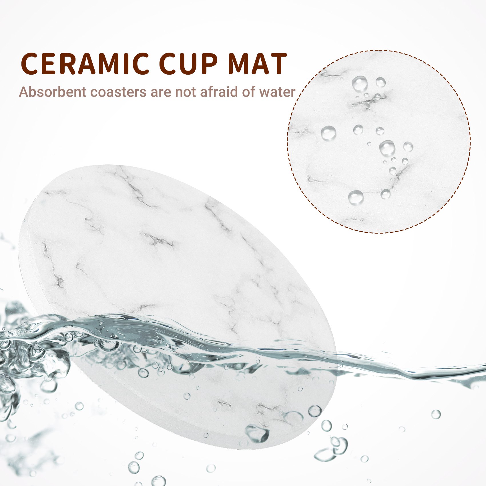ABAH-Absorbent Coasters For Dr - đánh giá và giá Marble Coaster Set