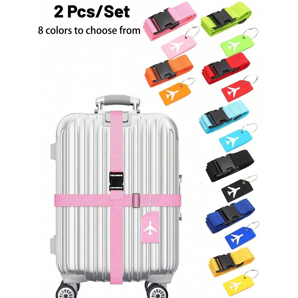 Luggage Strap Set with Luggage - đánh giá và giá Travel Luggage Set