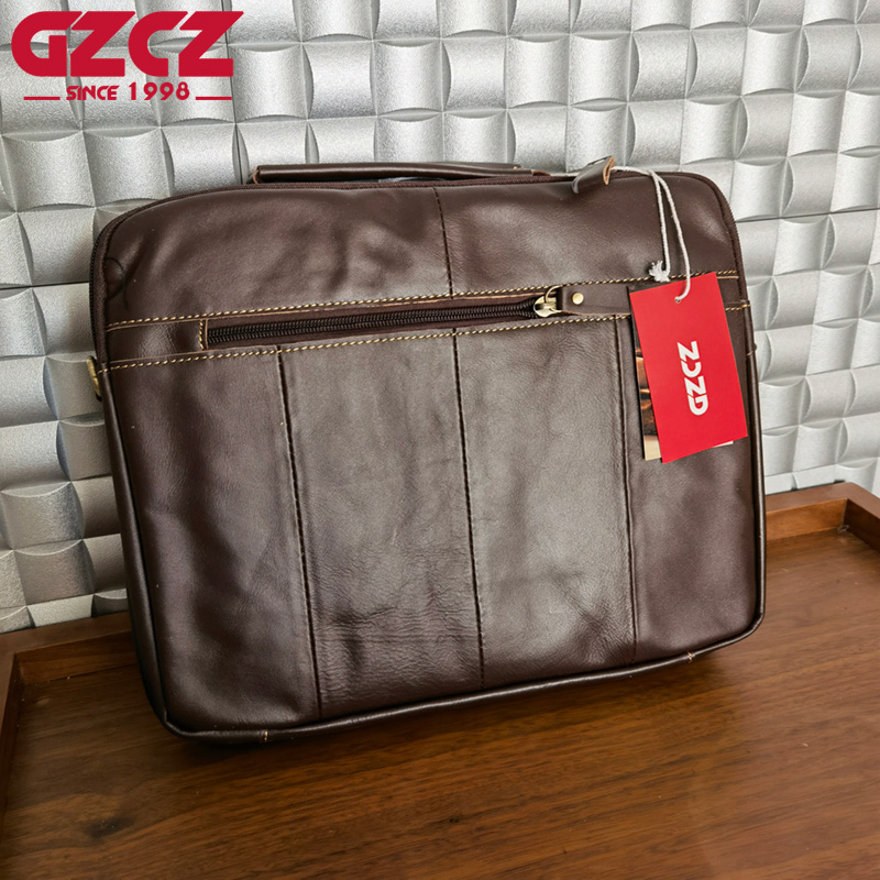 GZCZ Men's Handbag Leisure Bus - đánh giá và giá Leather Briefcase