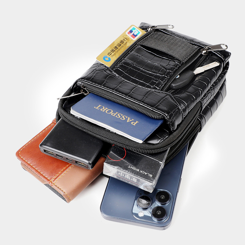 Men Stylish Crocodile Print Cr - đánh giá và giá Leather Wallet Men