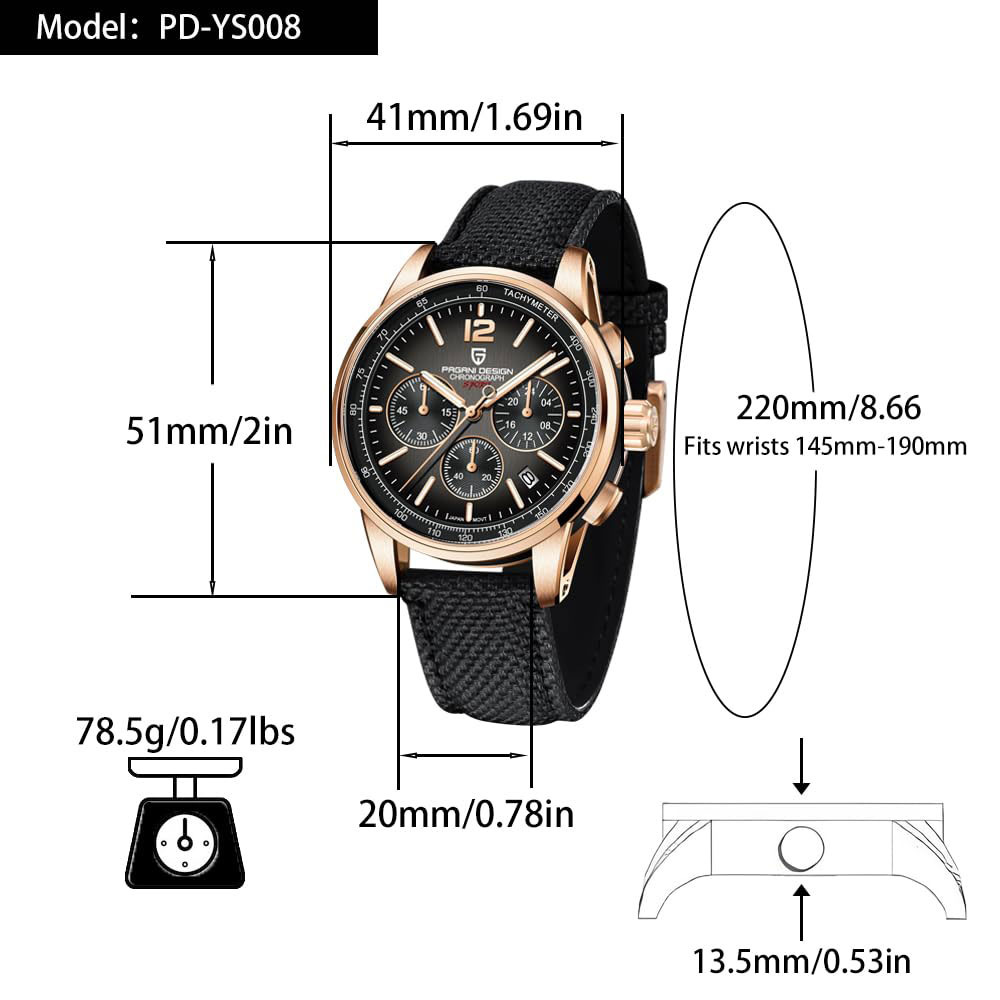 PAGANI DESIGN New Mens Watch 4 - đánh giá và giá Luxury Watch Men