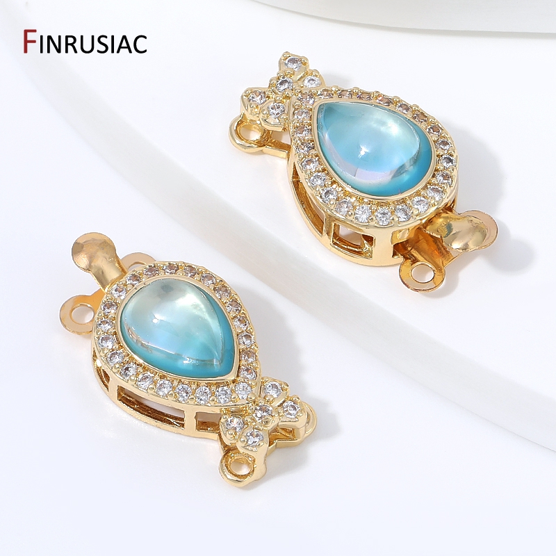 18K Gold Plated Brass Pear Opa - đánh giá và giá Gold Plated Jewelry