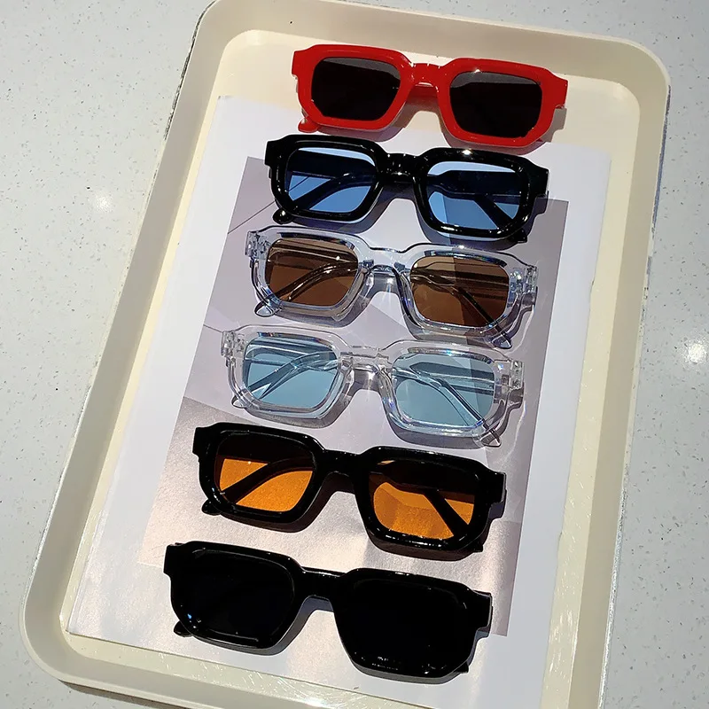Vintage Rectangle Frame Sungla - đánh giá và giá Designer Sunglasses