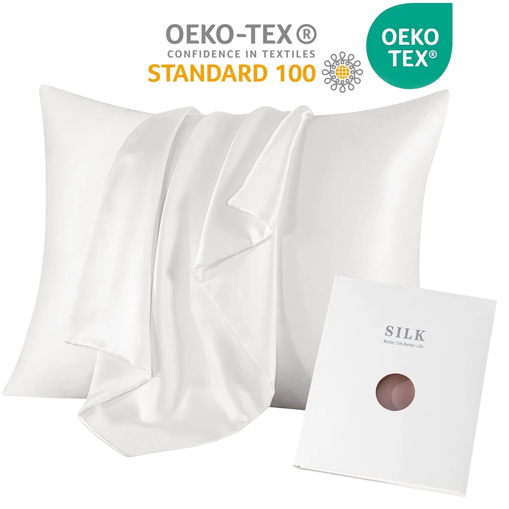 6A 30MM 100% Two Sides Pure Re - đánh giá và giá Silk Pillowcase
