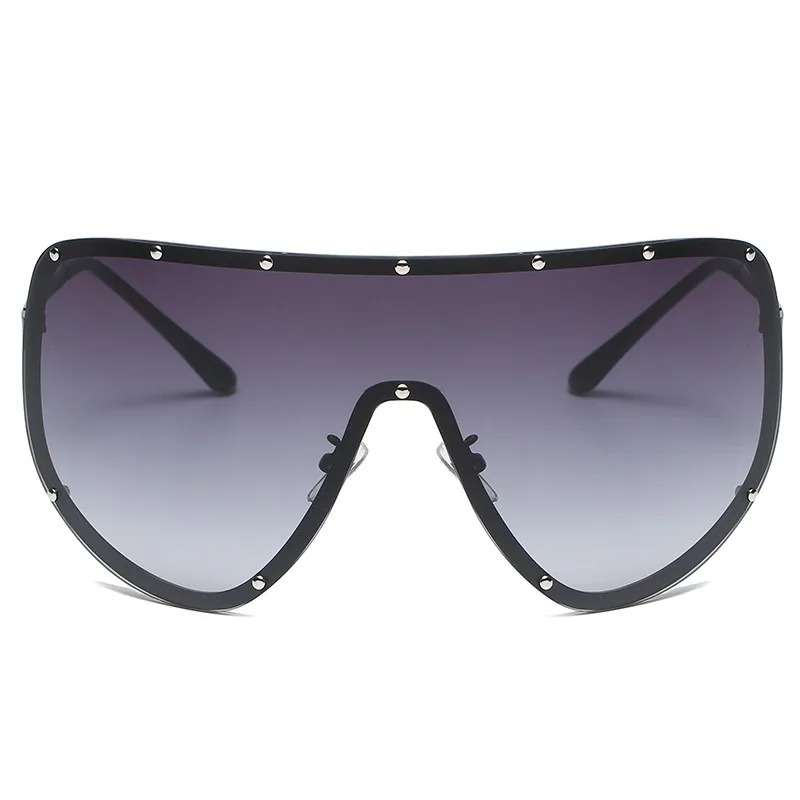 New Lntegrated Oversized Oval  - đánh giá và giá Sunglasses Uv400