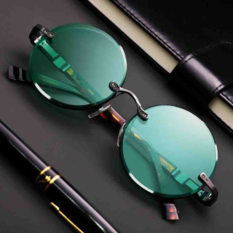 Fashion Classic Rimless Sungla - đánh giá và giá Sunglasses Uv400