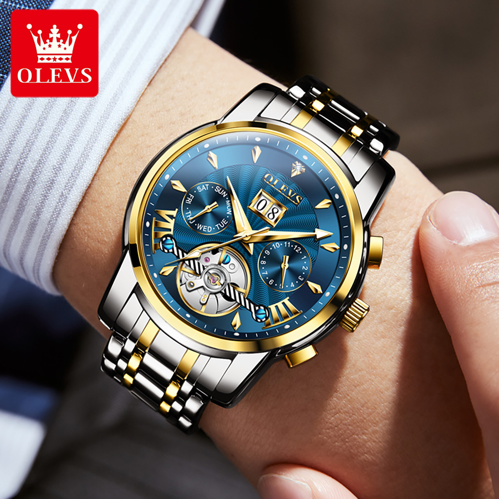 OLEVS Men Watches Luxury Fashi - đánh giá và giá Luxury Watch Men