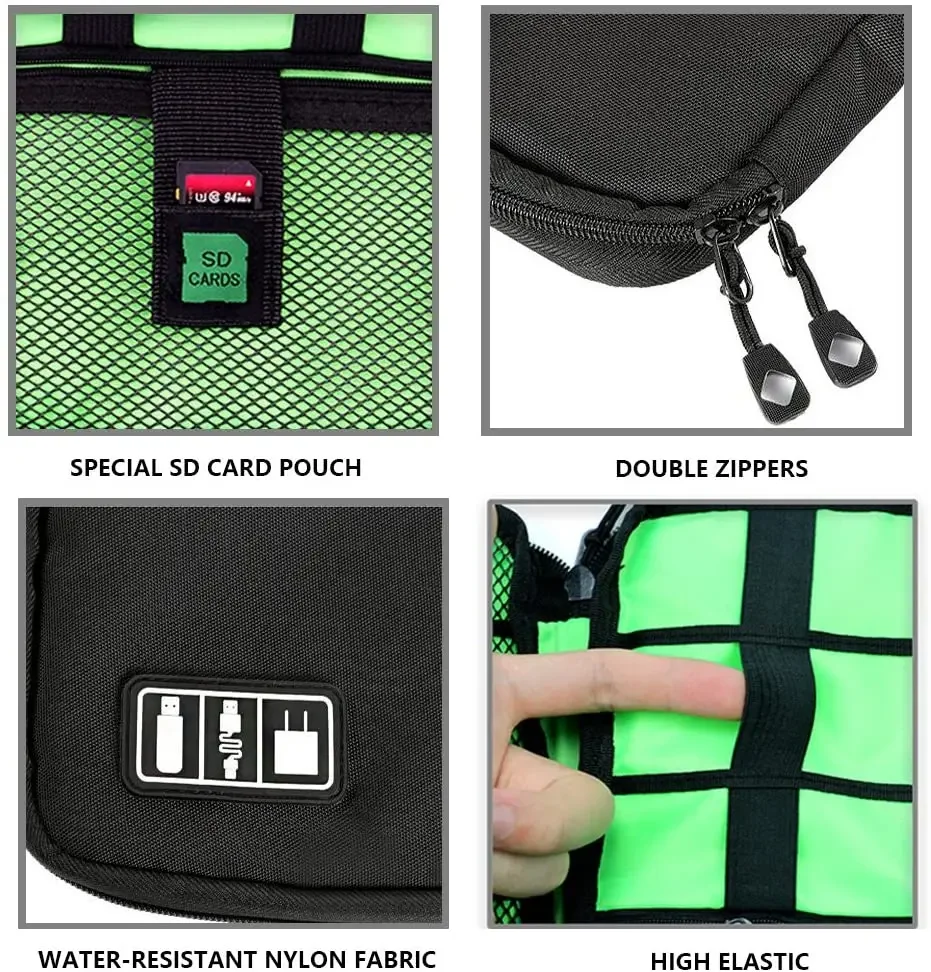 Cable Organizer Storage Bags S - đánh giá và giá Travel Luggage Set